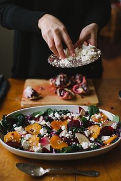 pretty winter salad 