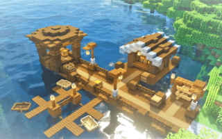 minecraft dock ideas